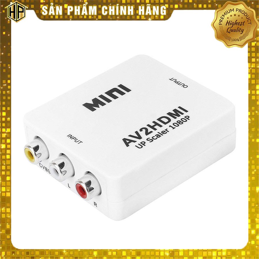 Bộ chuyển đổi AV sang HDMI Full HD 1080p giá rẻ - Hapustore