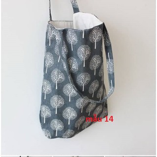 Giỏ xách vải canvas