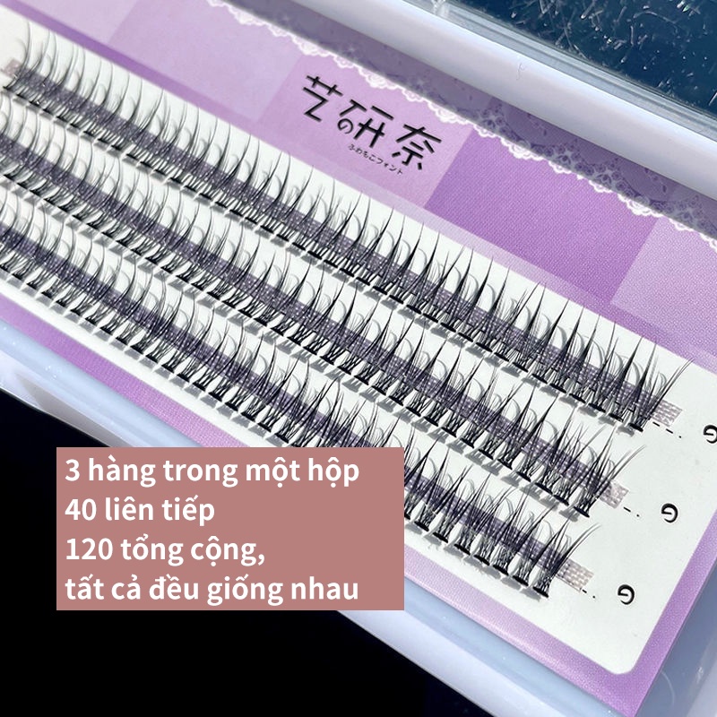 Lông mi giả tự nhiên dày 0.1 dùng để nối mi giả