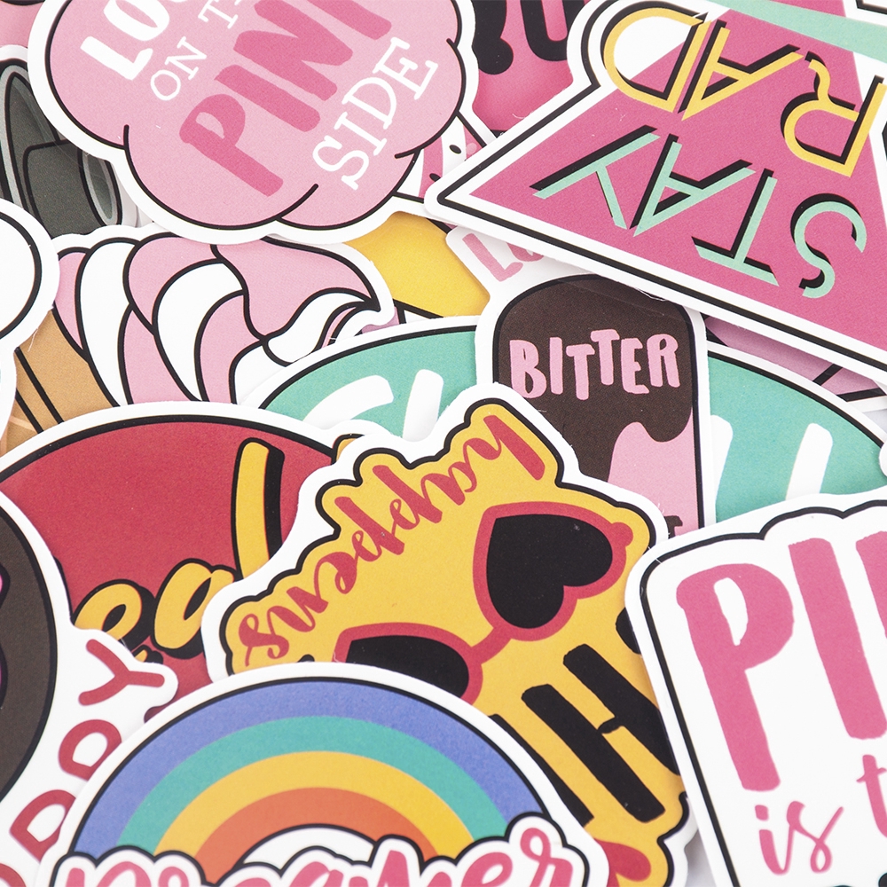 Set 60 Miếng Dán Trang Trí Đa Năng Chất Lượng Cao