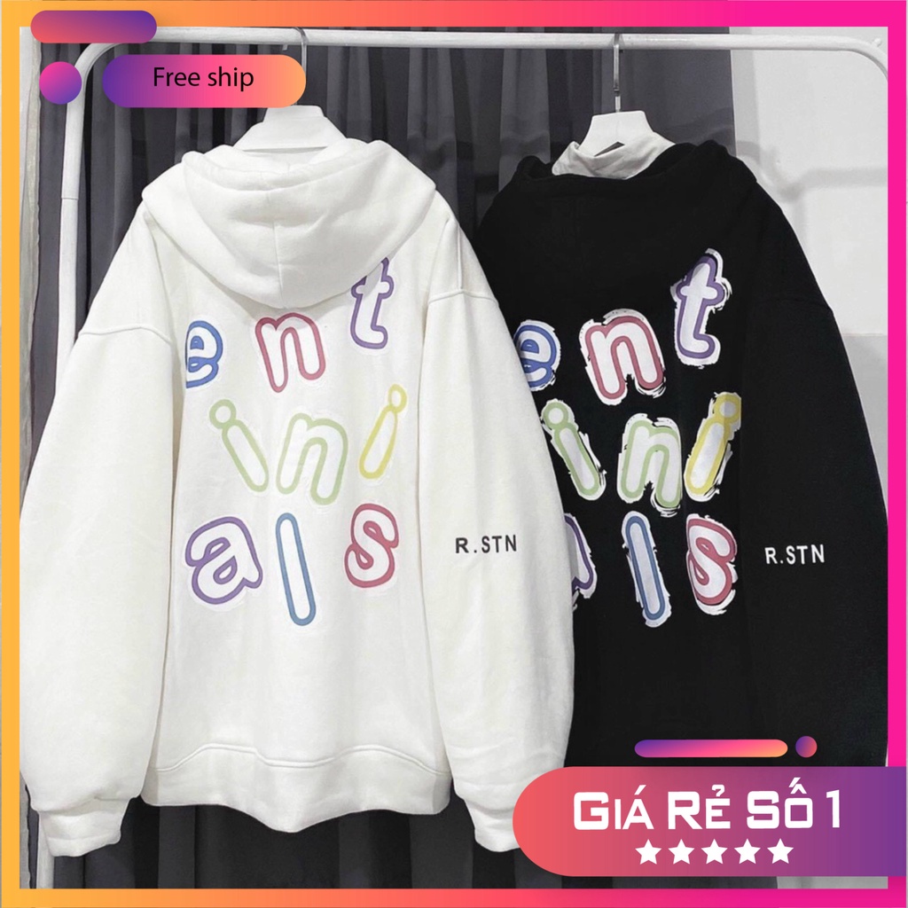 Áo khoác nỉ hoodie dây kéo form rộng chất vải nỉ dày. Áo hoodie unisex phòng cách ulzzang có 2 size K028