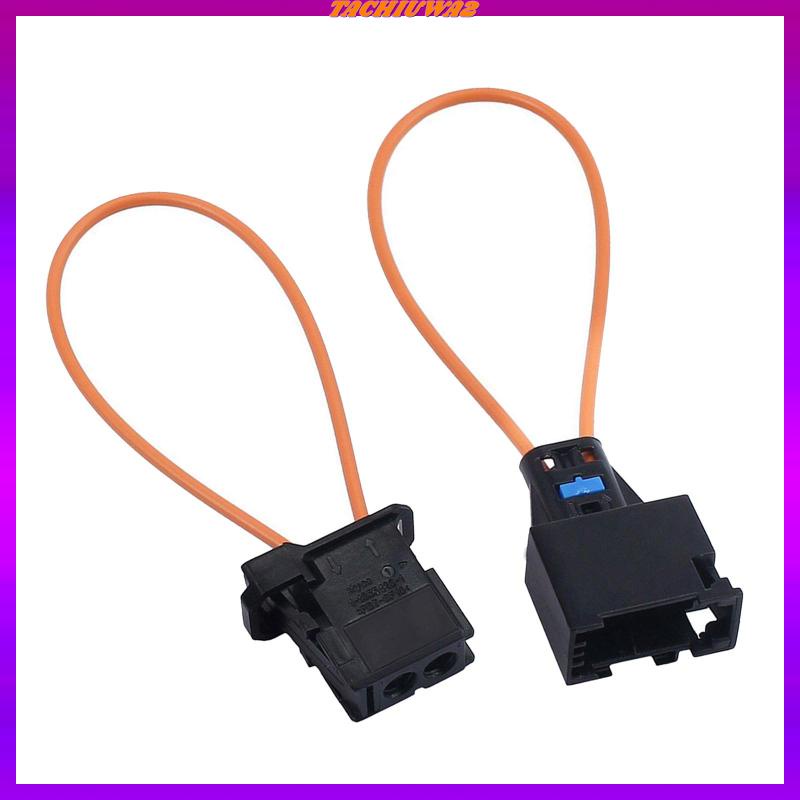 Set 2 Đầu Nối Dây Cáp Quang Sợi Quang Hầu Hết Cho Audi / BMW / Mercedes