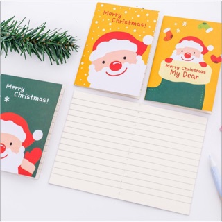Sổ tay mini 20 trang 9*12cm dùng làm quà tặng Noen