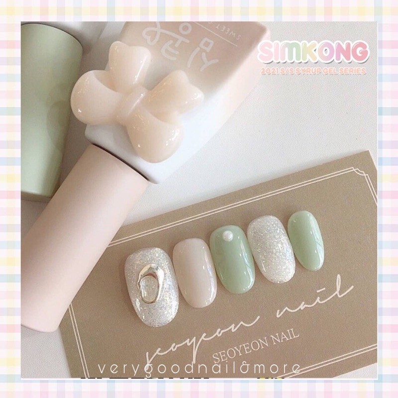 Candy nail - Tách lẻ set sơn gel thạch Simkong 332~343