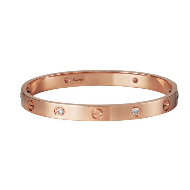 Vòng Tay Love Đính Đá Kèm Tua Vít Titan Không Đen TT 1140