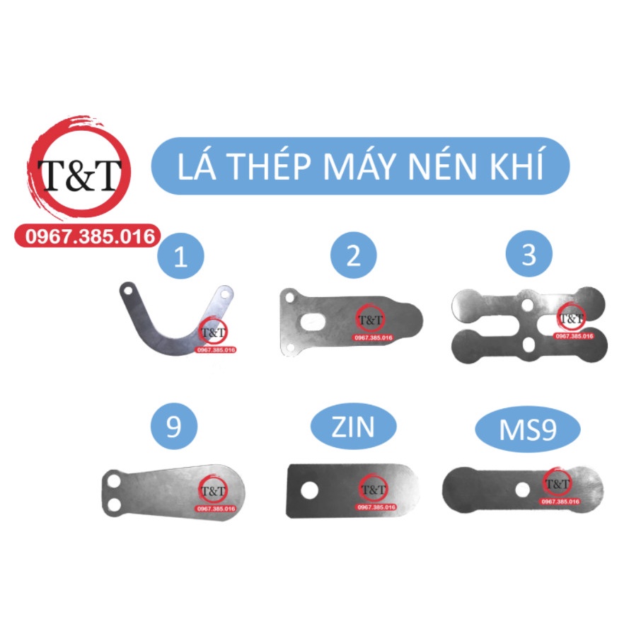 LÁ THÉP MÁY NÉN KHÍ, LƯỠI GÀ MÁY NÉN KHÍ
