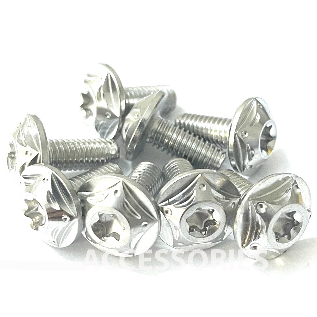 Ốc Salaya Inox 304 6li15 Dù Dày Gắn Ốp Pô Dàn Áo Và Nhiều Vị Trí Cùng Kích Thước..PKPH