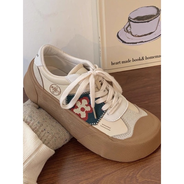 ORDER Giày ulzzang đế nâu