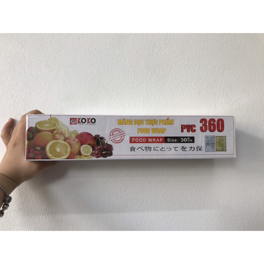 Màng bọc thực phẩm KOKO FOOD WRAP (120m) size 30cm