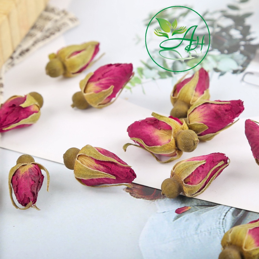 Trà Hoa Hồng Đà Lạt Sấy Khô 100gr Đẹp Da, Giảm Stress, Thải Độc, Chống lão hóa