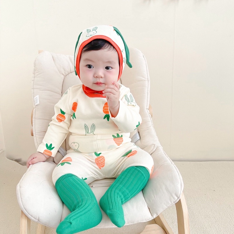 Bộ cà rốt KKèm mũ mã 33044