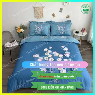 Mẫu mới nhất 2020 - Bộ chăn ga và vỏ gối 100% cotton, đẹp thẩm mỹ