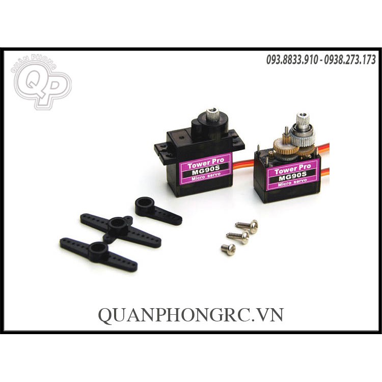 Servo nhong kim loại MG90S