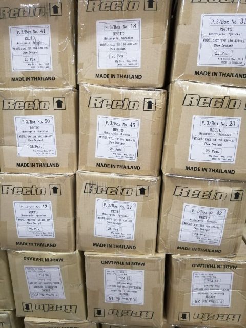 Nhông dĩa exciter 150/Exciter 155 Recto, size 14/42, thái lan