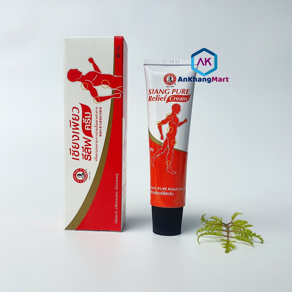 Gel xoa bóp Siang Pure 30 gram Thái Lan
