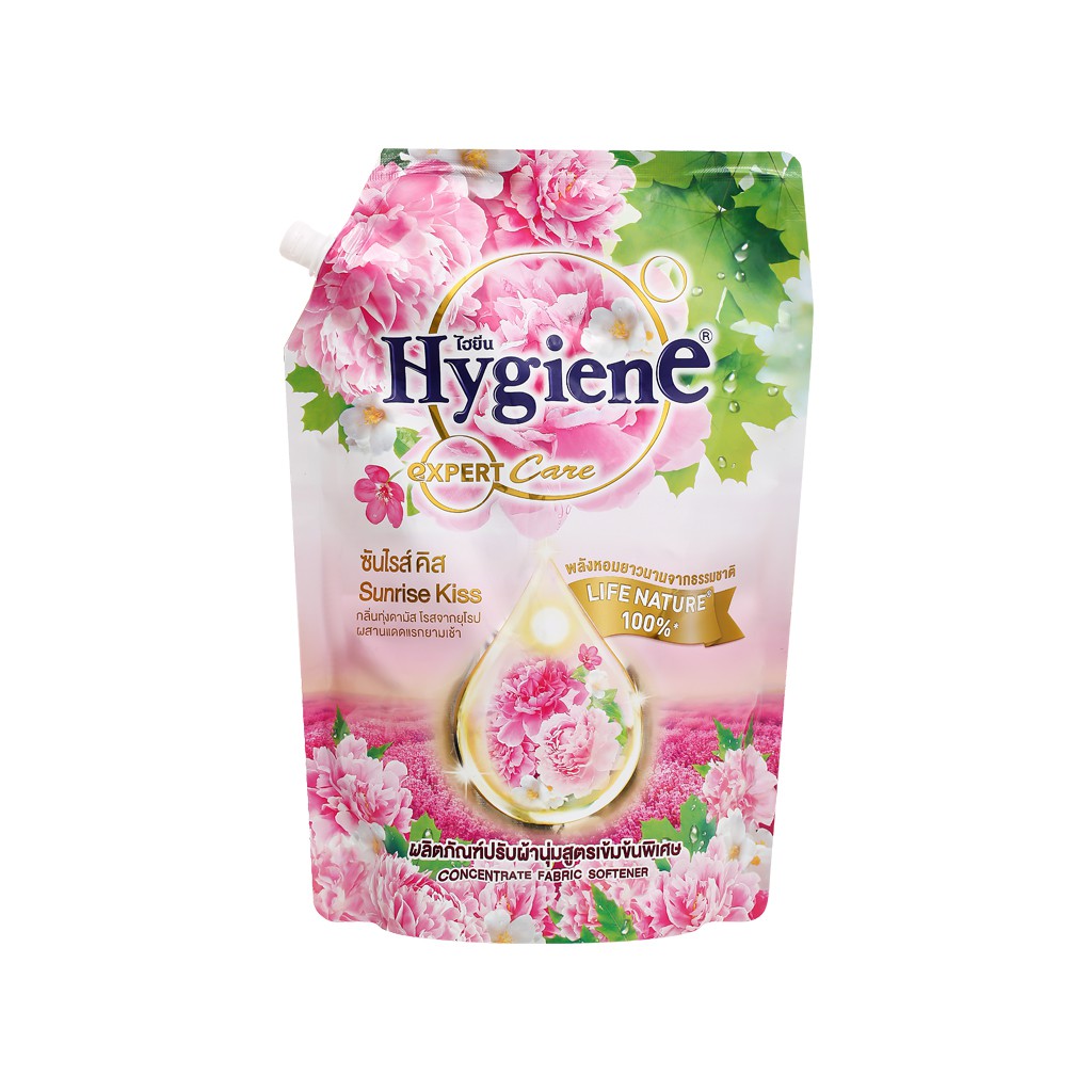 Nước xả vải Hygiene bình minh hồng 1.3 lít