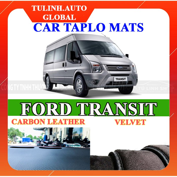 Thảm taplo Ford Transit bằng lông Cừu 3 lớp