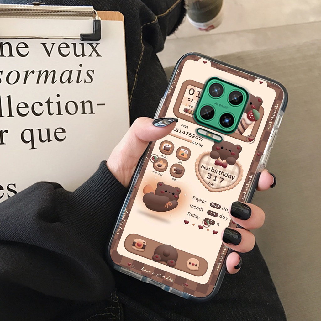 ỐP LƯNG VSMART ARIS - ARIS PRO , IN HÌNH GẤU NÂU CHOCOLATE ĐÁNG YÊU.