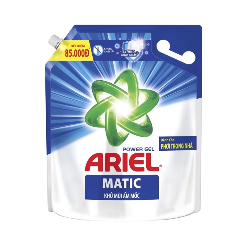 Nước Giặt Ariel Túi 3.2Kg và 3,5kg