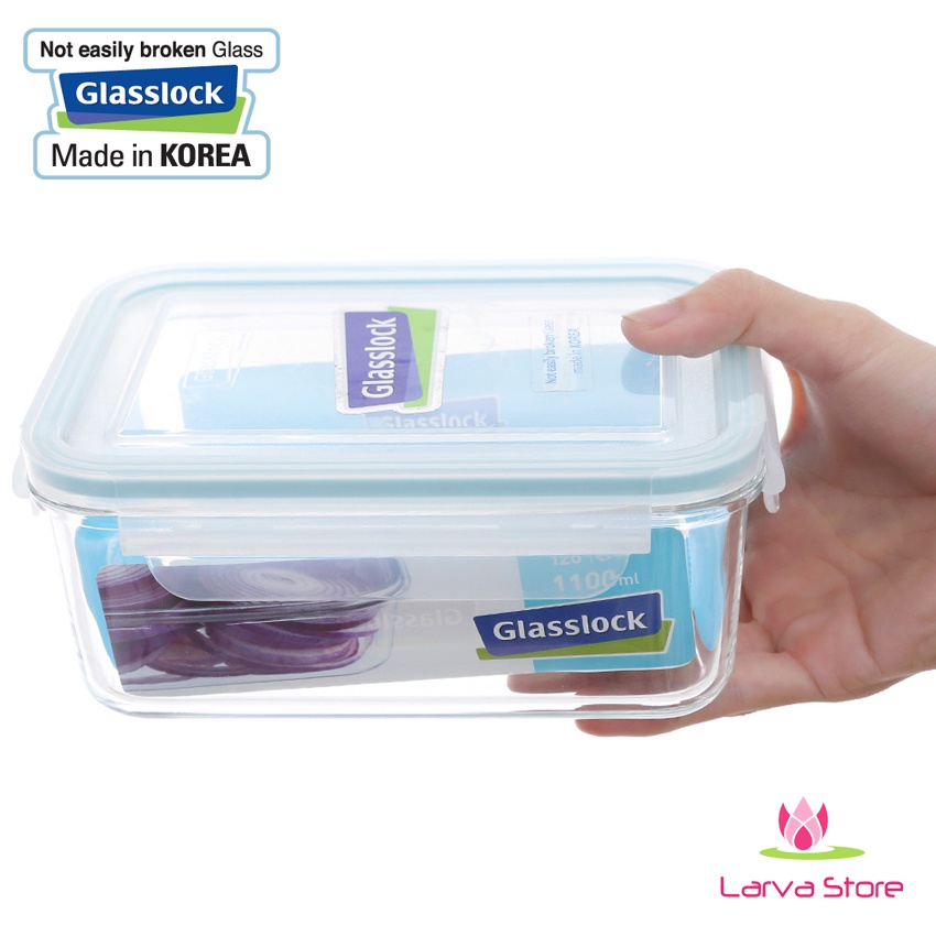 Hộp thủy tinh Glasslock MCRB110 1100 ml - Larva Store