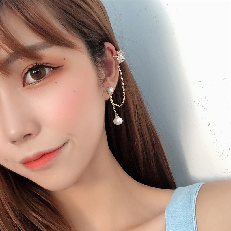 Khuyên Tai Nữ Hình Bông Hoa Thời Trang Hàn Quốc