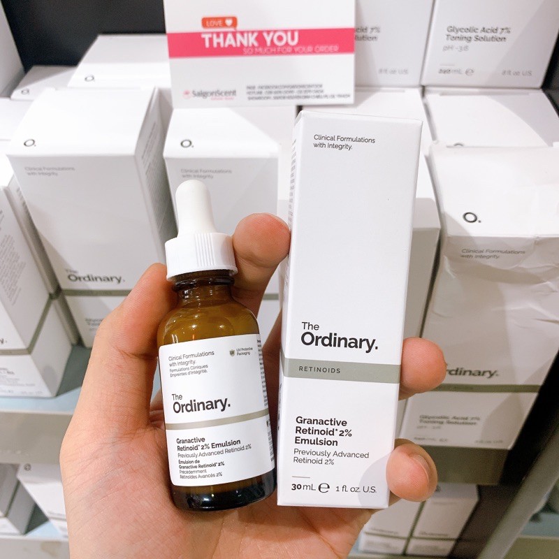 [Mã SKAMSALE8 giảm 10% đơn 200K] Tinh chất chống lão hóa The Ordinary Granactive Retinoid 2% Emulsion ( 30mL )