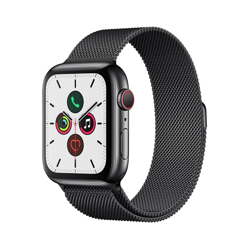 Dây Đeo Thép Không Gỉ Milanese Loop 38mm/40mm/42mm/44mm Dùng cho Apple Watch Series 1/2/3/4/5/6 và T500/W26/W46/T55