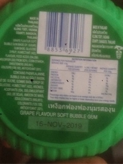 Kẹo cao su cuộn Hubba Bubba bubble rolls Thái Lan