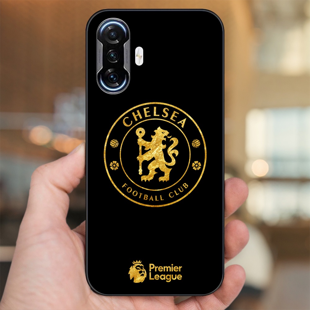 Ốp lưng Xiaomi K40 Gaming viền đen in hình Chelsea FC