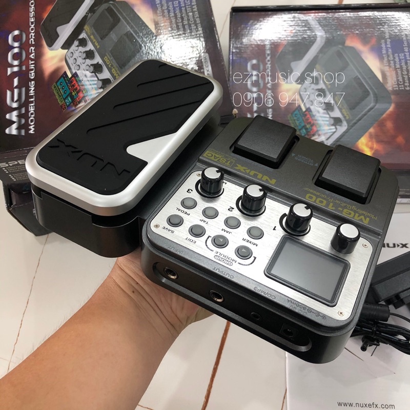 Phơ bàn giá rẻ NUX MG-100 cho guitar điện