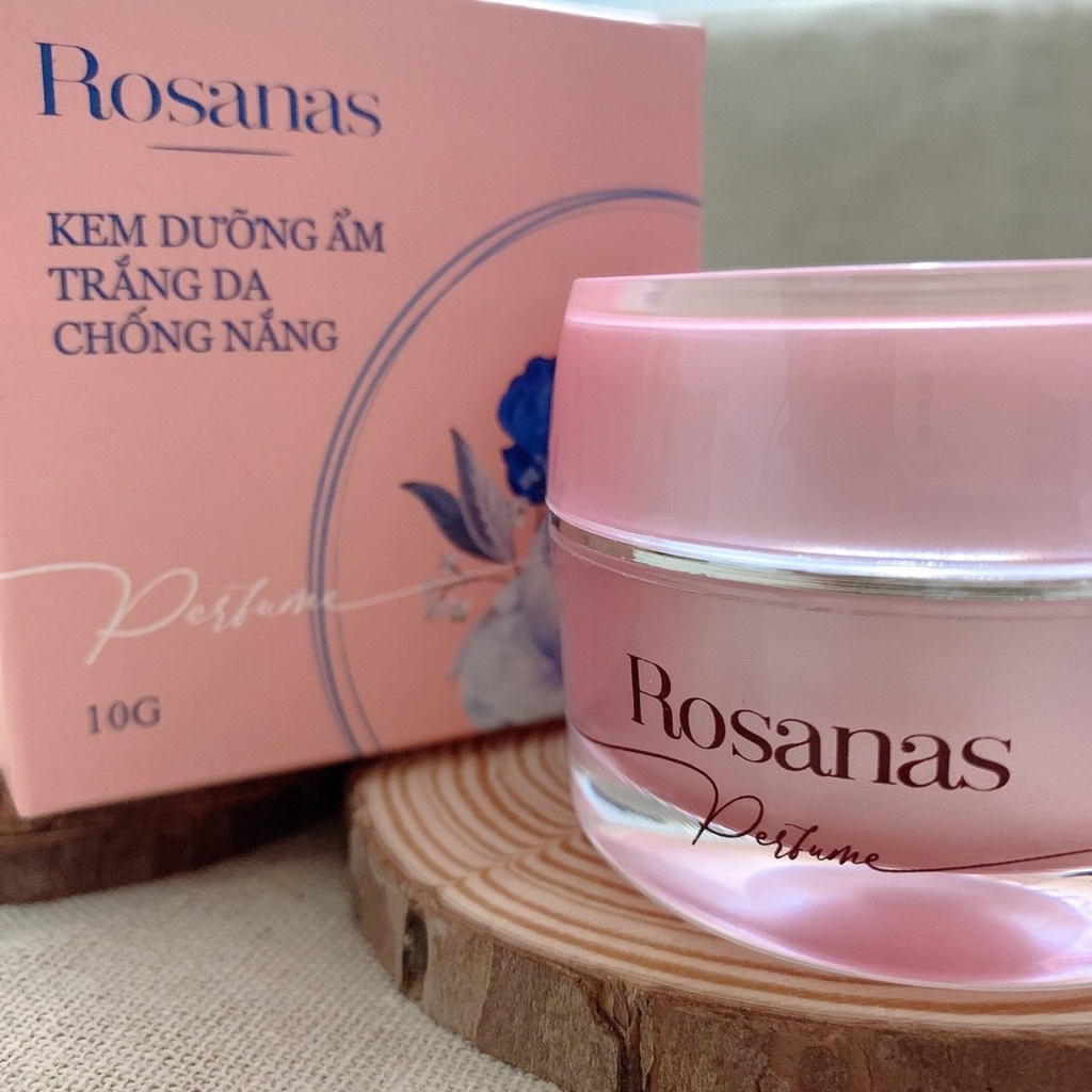 KEM ROSANAS DƯỠNG TRẮNG DA CHỐNG NẮNG 10G