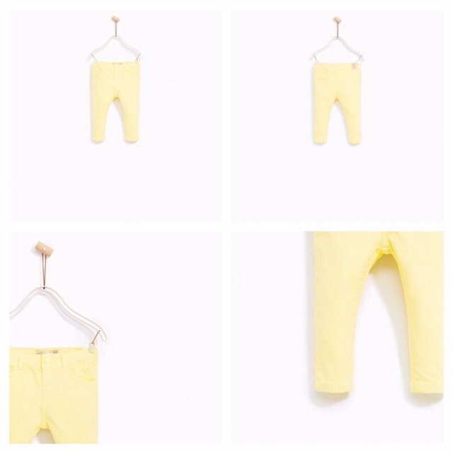 Quần kaki zara vàng cực mềm