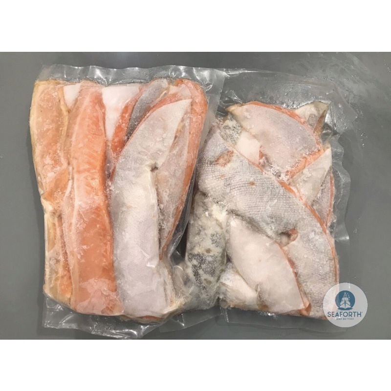 Lườn cá hồi Na Uy size to xuất khẩu (túi 500gr) / Salmon belly