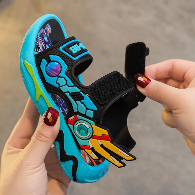 Giày Sandal Đế Mềm Chống Trượt Dành Cho Bé Trai Gái