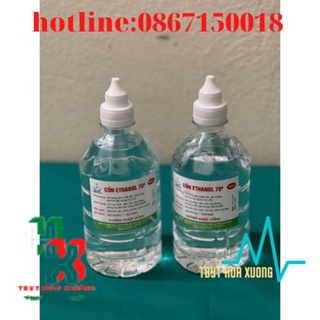 Cồn y tế sát trùng, sát khuẩn, tránh truyền nhiễm, thơm nhẹ, không khô da Việt Nam Thuận Phát 70 độ 500ml