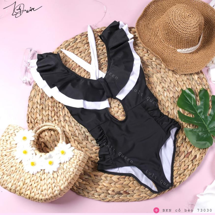 Bikini liền mảnh cổ bèo CỰC SEXY, ôm body, tôn dáng, thu hút mọi ánh nhìn