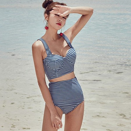 Bikini, Đồ Bơi Đi Biển Nơ Lưng Họa Tiết SAVVY
