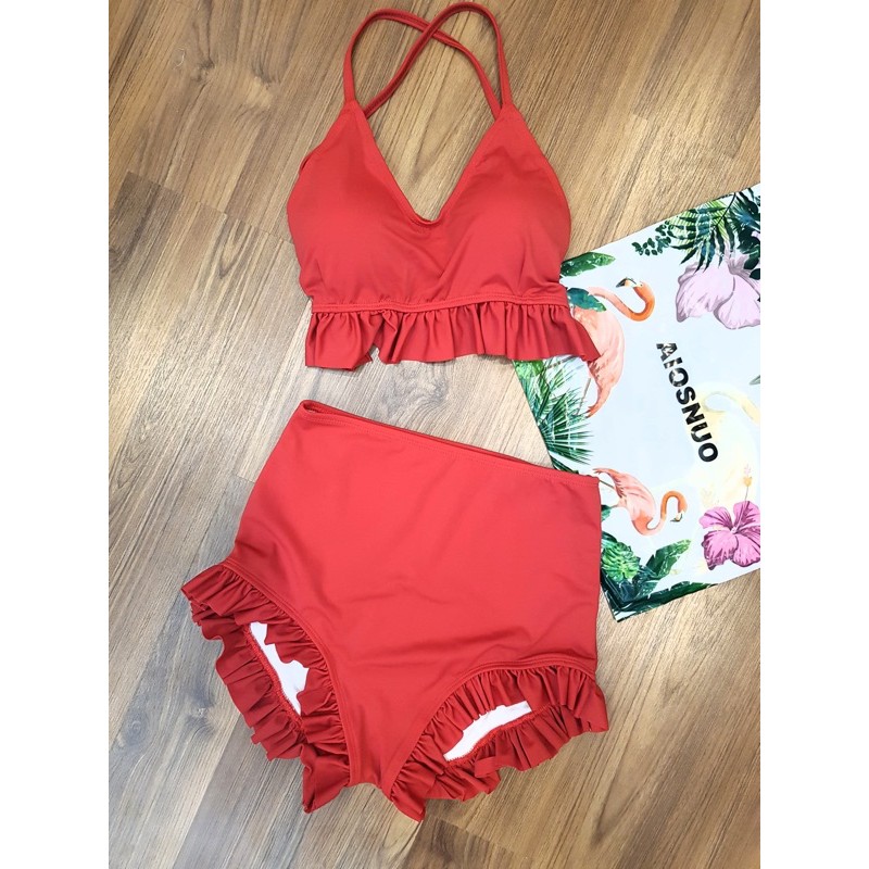 Bikini 2 mảnh bèo xinh xắn (kèm clip hình khách mặc)