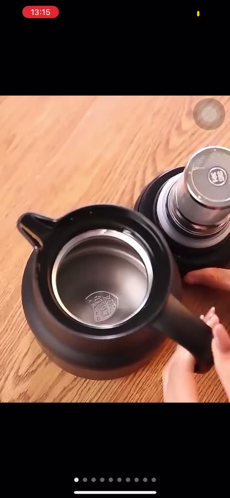 Ấm Pha Trà Giữ Nhiệt Inox 316 Dung Tích 1000ml Hàng Cao Cấp, Phích Giữ Nhiệt Nước Nóng, Lạnh Có Lọc Tiện Dụng | BigBuy360 - bigbuy360.vn