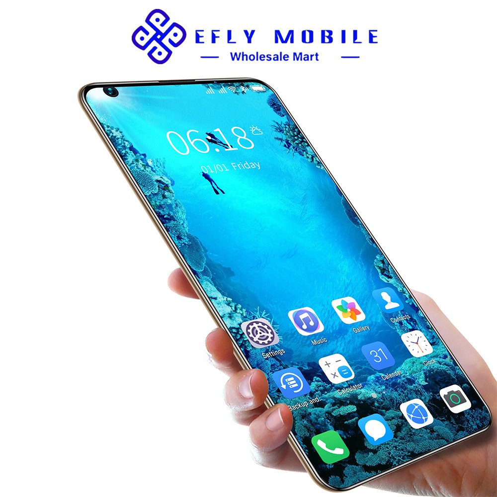 efly M11 Pro 7.1 inch Màn hình Super AMOLED Điện thoại thông minh 12GB + 512GB 5600mAh Điện thoại di động ban đầu của nh