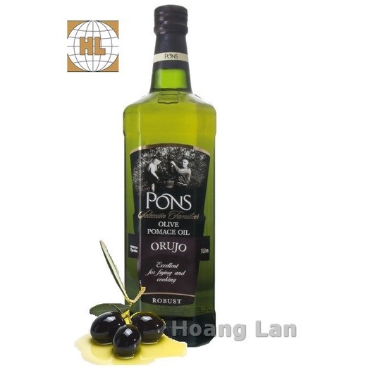 Dầu Olive Pomace PONS 1 Lit Pet - TÂY BAN NHA