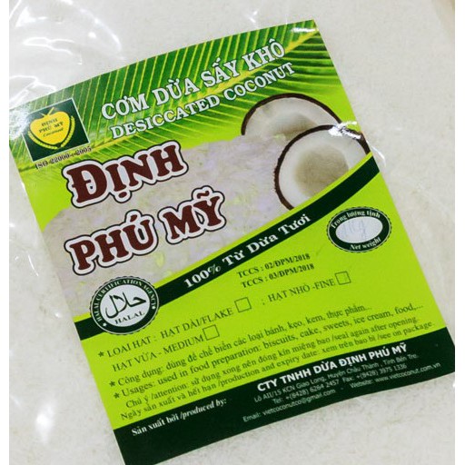 Bột cơm dừa làm bánh nhiều loại