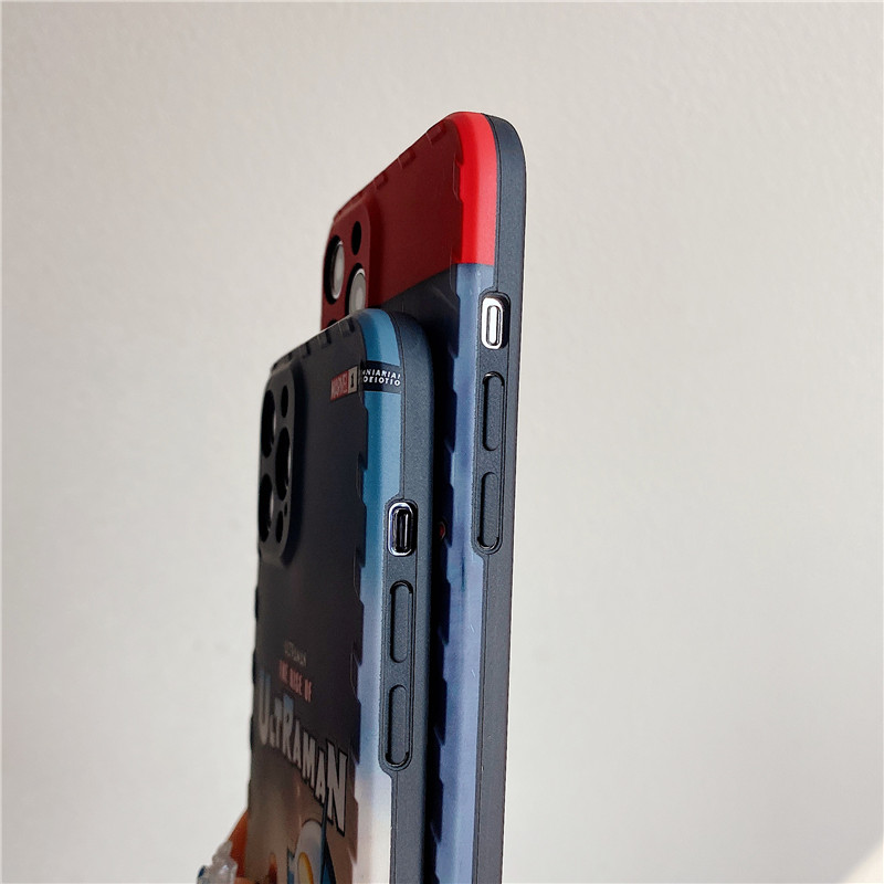 Ốp điện thoại cặp bằng nhựa mềm in hình Ultraman hoạt hình cho iPhone12 mini 11 PRO MAX 7/8plus SE2020 X/XS XR XSMAX | BigBuy360 - bigbuy360.vn