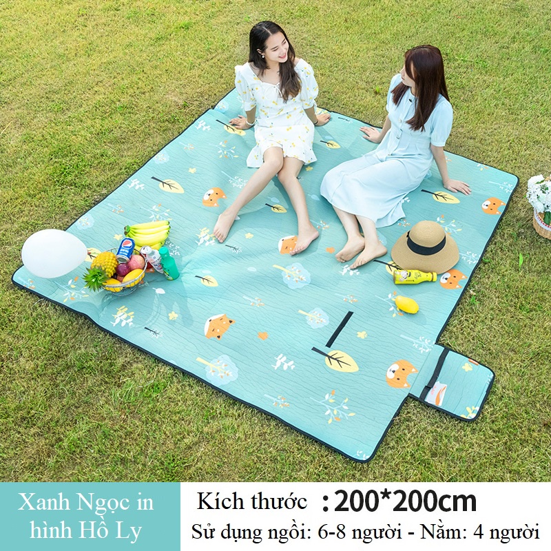 Thảm Picnic Du Lịch Dã Ngoại Gấp Gọn Chống Thấm Nước BSwolf-CL022