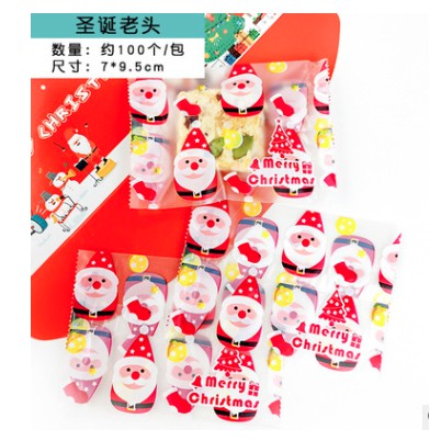 set 50 túi hàn miệng nhiều chủ đề chú thỏ size 7 x 10 cm