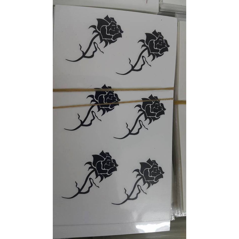 xăm dán  tatoo-MS8