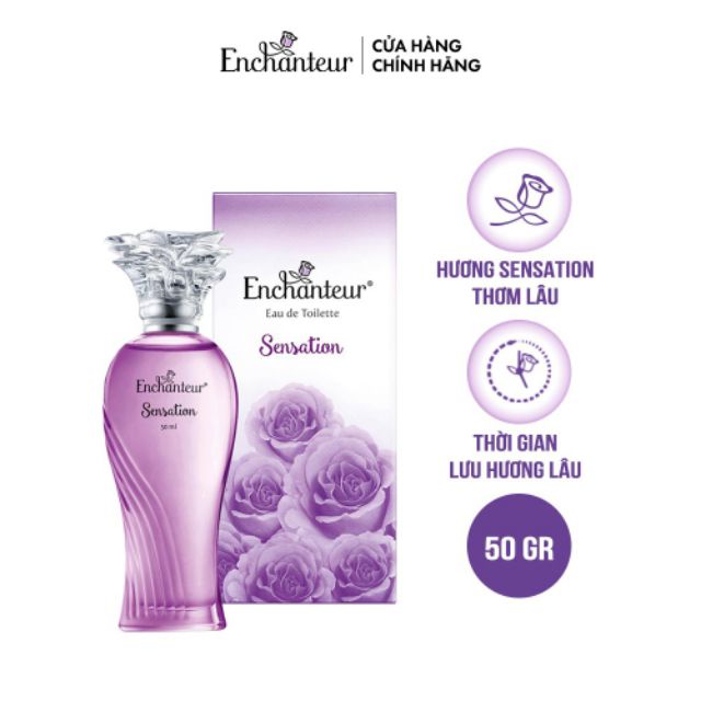 Nước hoa Enchanter Sensation màu tím 50ml