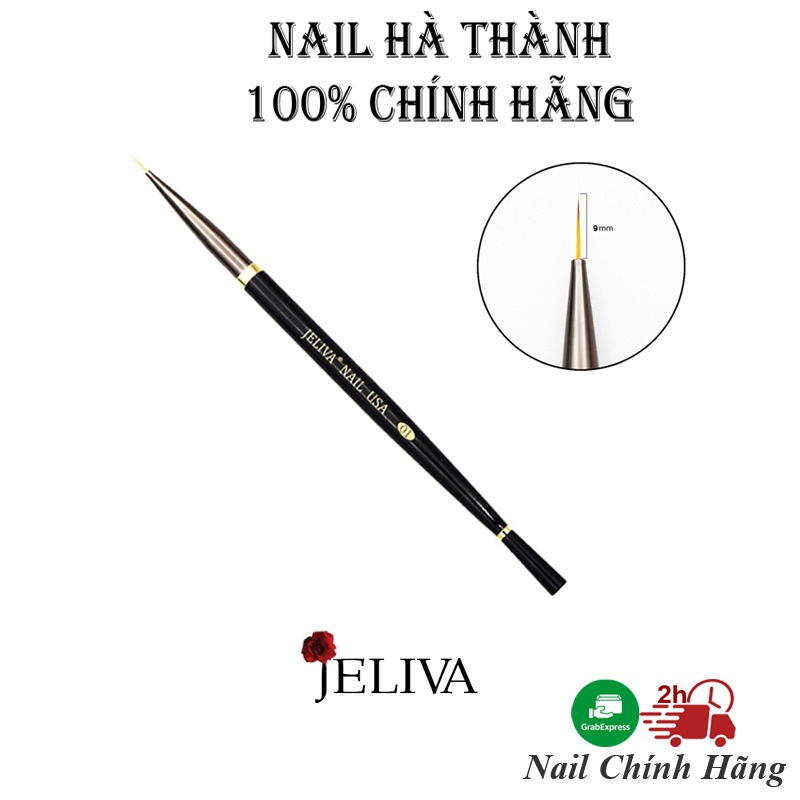 Cọ nét nail vẽ móng Jeliva chính hãng số 01