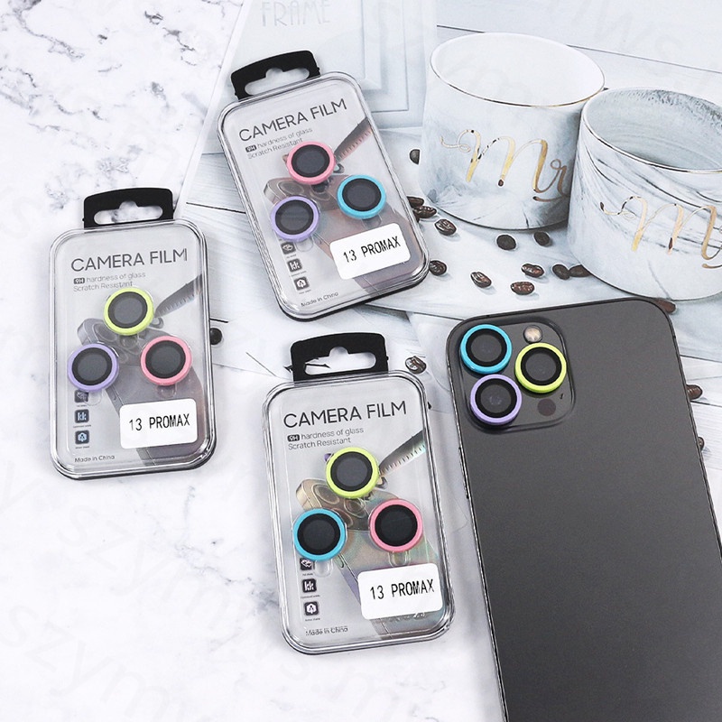 Miếng Dán Bảo Vệ Ống Kính Máy Ảnh Sau Cho iphone 15 14 pro max / 15 14 plus 13 12 11 pro max