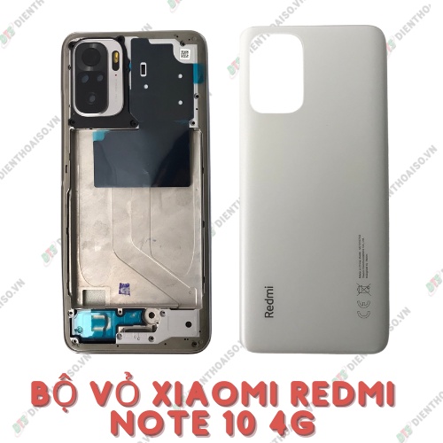 Vỏ xiaomi redmi note 10 4g màu xanh và đen